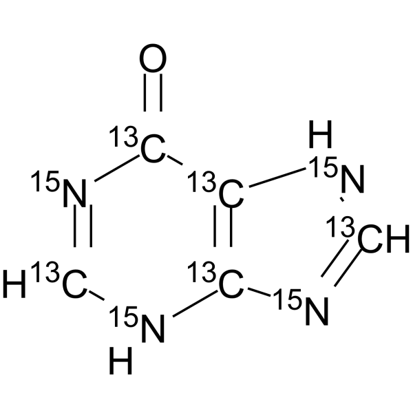 Hypoxanthine-13C5,15N4 1987883-25-9